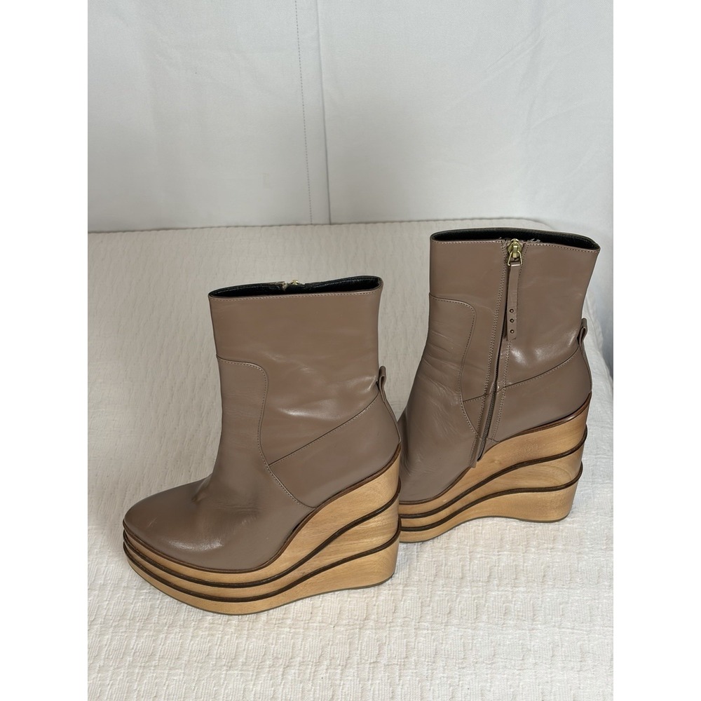 Paloma Barcelo Platform Boot Size 39, Made In Spain
